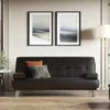 3 Seater Chloe Leather Sofa Bed